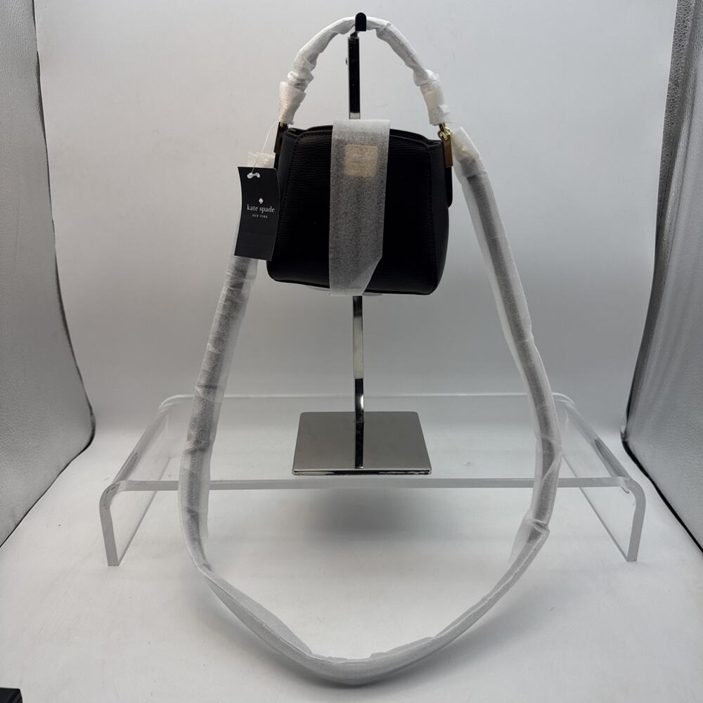 Kate Spade Phoebe Black Mini Top Handle Crossbody Bag KI924 Purse NWT $299 MSRP